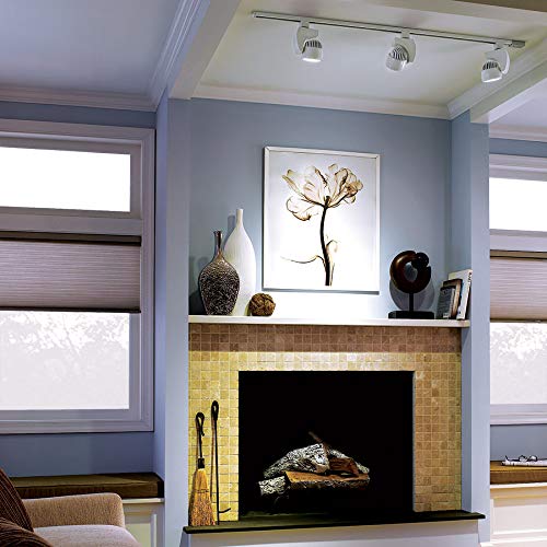 WAC Lighting H Track conector de pista flexible, Conector "L", izquierdo, Negro