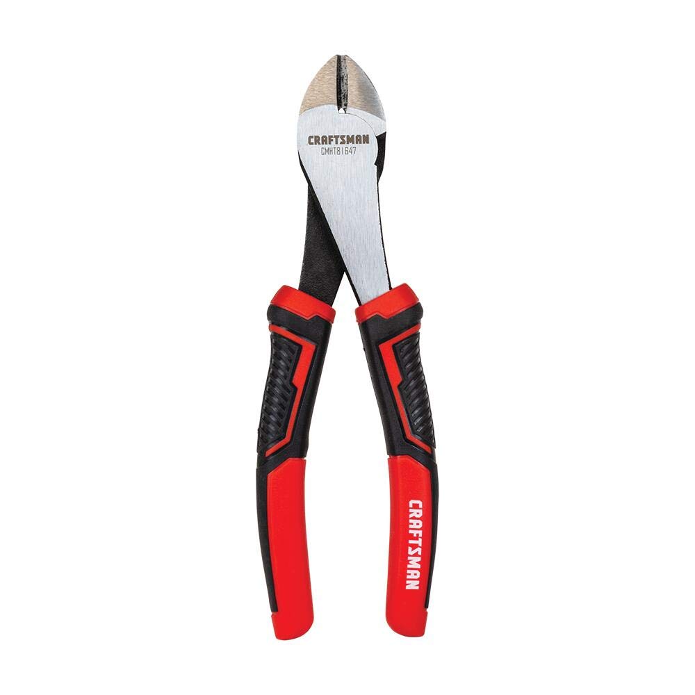 Craftsman Alicates Diagonales CMHT81647 | 7 pulgadas, acero forjado, acabado chapado en cromo