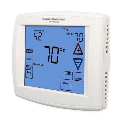 Emerson 1F95-1291 - Termostato táctil de 7 días con control de humedad