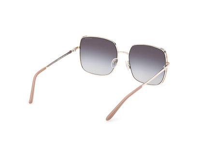 Guess Lentes de Sol GU00194 para Mujer, Armazón Metálico y Micas Humo Degradado con Protección UV Nivel 3