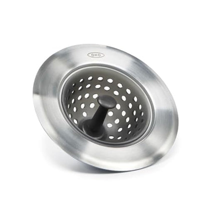 Oxo Gg Sink Strainer | OXO Good Grips - Colador de drenaje de silicona para fregadero, tapón para fregadero de cocina