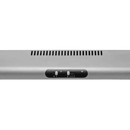 Midea MJUD24S3GS Campana de Pared 24” Slim Acero Inoxidable