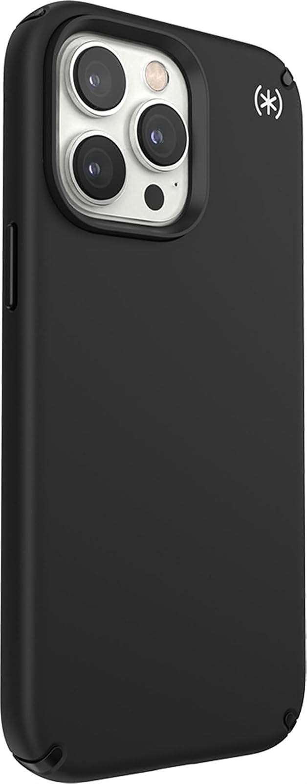 Speck Presidio2 Pro Funda Compatible con iPhone 14 Pro MAX, Protección Caídas 4m, Bisel Elevado, Protección Antimicrobiana - Negro/Blanco