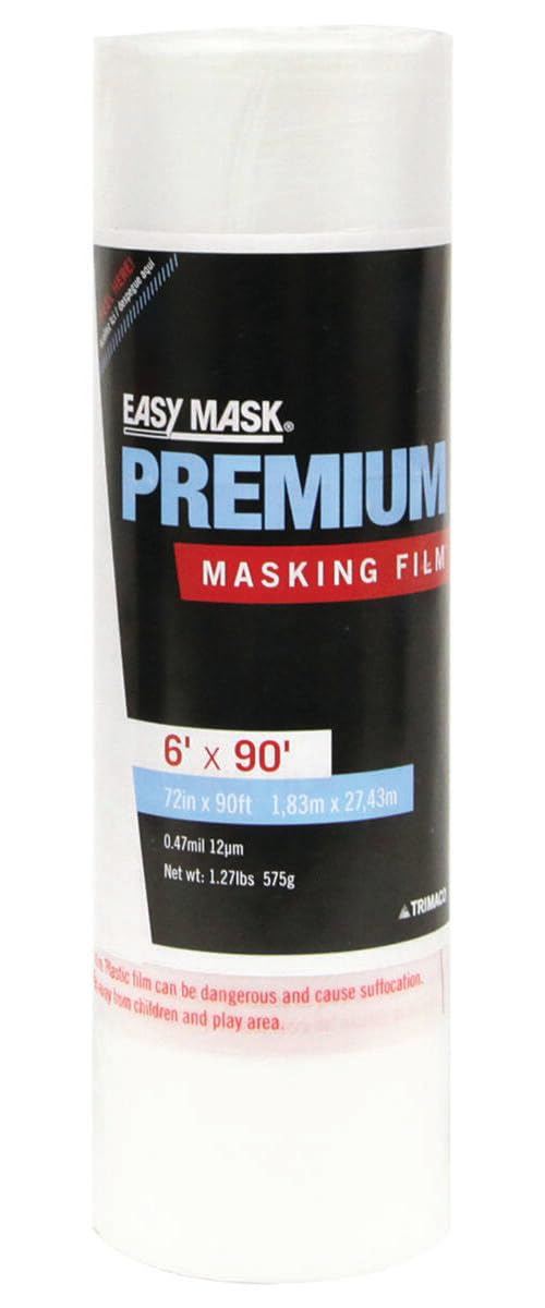 Easy Mask Premium Masking Film, 72-inch x 90-feet