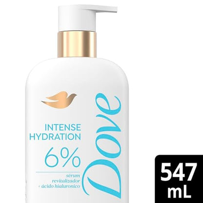DOVE Bodywash Intense Hydration, Jabón Corporal Líquido e Hidratante, 547ml