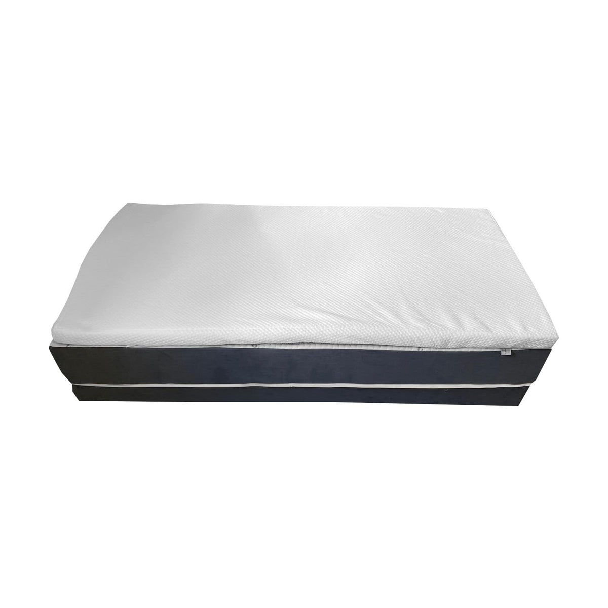 Memory Foam | Colchoneta Matrimonial – Sobrecolchón Blanca – Hipoalergénica, Anti caros, 100%