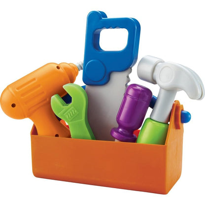 Learning Resources New Sprouts Fix It, Set de Herramientas para Niños, Juguetes de Motricidad Fina, Juguetes de Construccion, Juegos de Roles y Simulacion, 6 Piezas, Mayores de 2 años