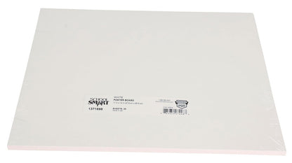 1371698 - Tablero de póster inteligente de la escuela, 11 x 14 pulgadas, blanco, 25 unidades (paquete de 1)