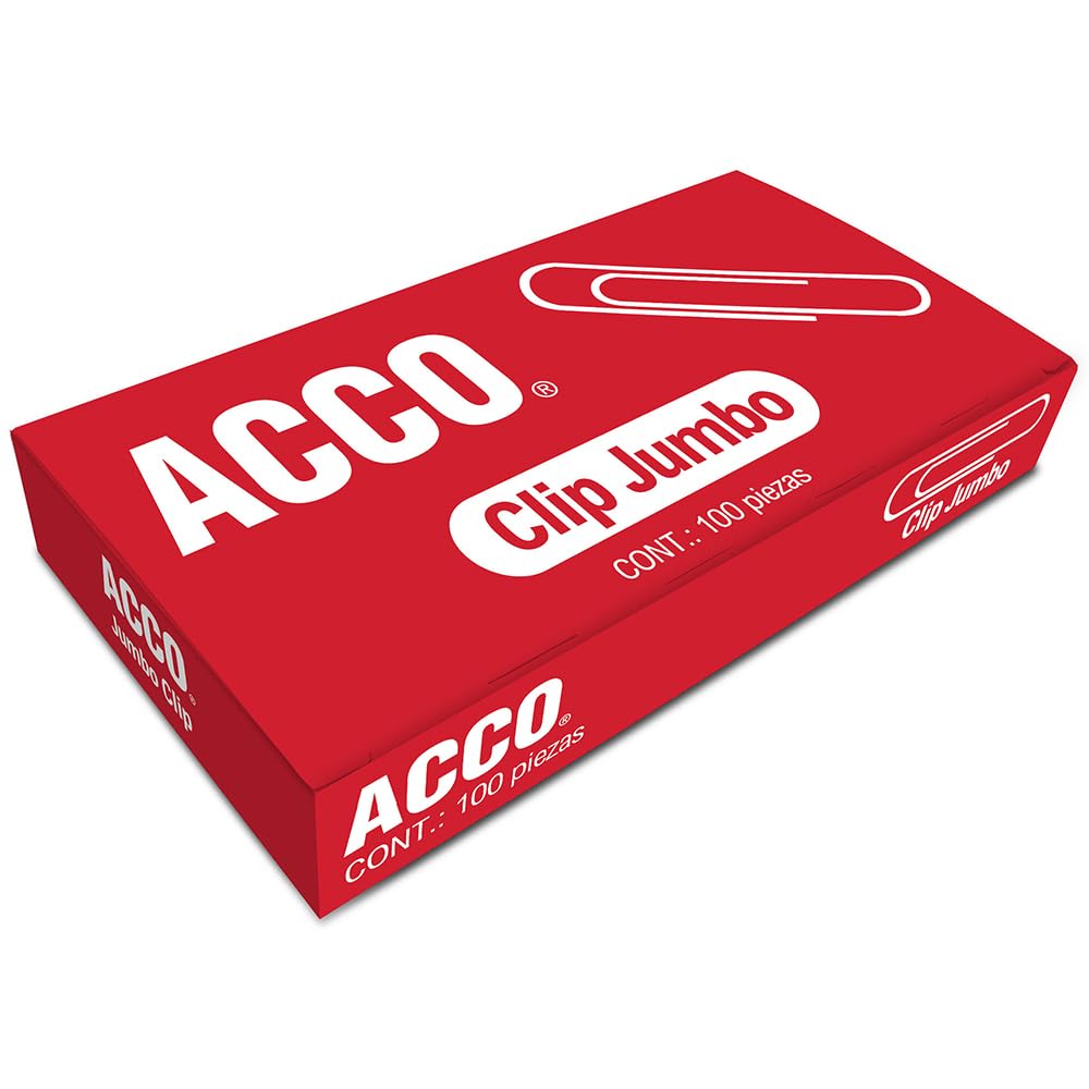 ACCO Clip Jumbo 35mm Para 35 Hojas