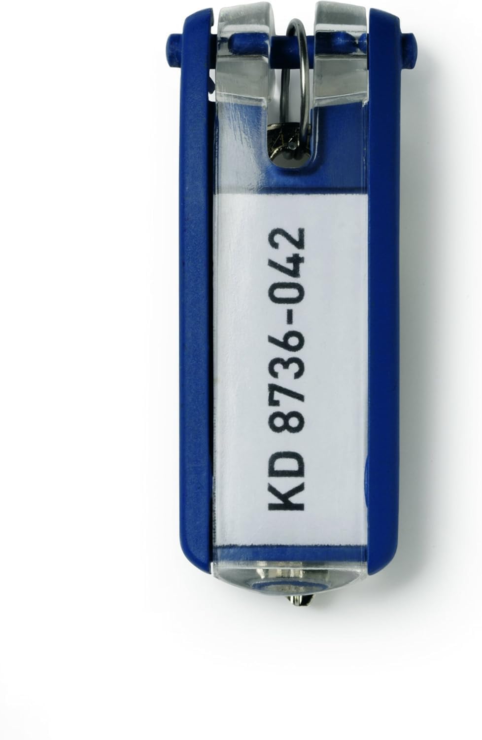 Etiquetas para llaves duraderas, azul oscuro, paquete de 6, 195707