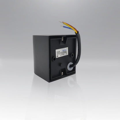 Lampara De Pared Artlite ADE-003, Color Negro, Cilindro, Exterior, Base GU10, Materiales de Alta Resistencia,