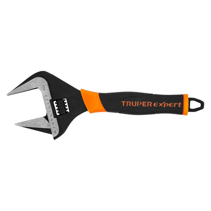 Truper Expert Llave Ajustable (Perico) Boca Ancha - 12"