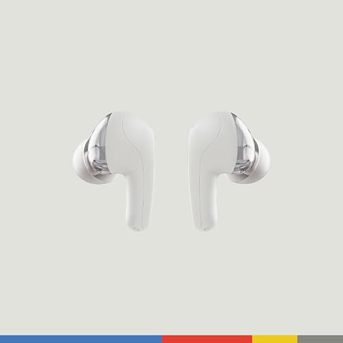 Skullcandy Rail Auriculares In-Ear Inalámbricos, 42 h de Autonomía, Skull-iQ, con Alexa Habilitada, Micrófono, Compatibles con iPhone Android y Dispositivos Bluetooth, Blanco