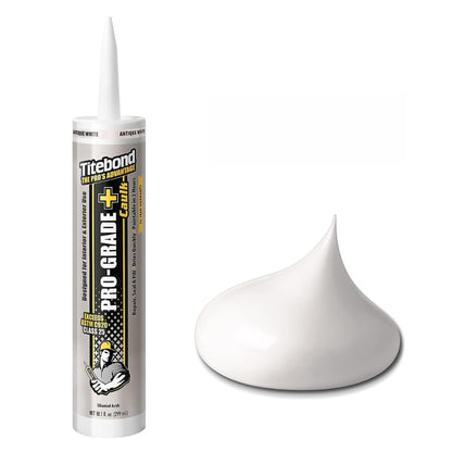 Titebond Calafateo Acrílico Siliconado para Interior y Exterior - Plus Antique White