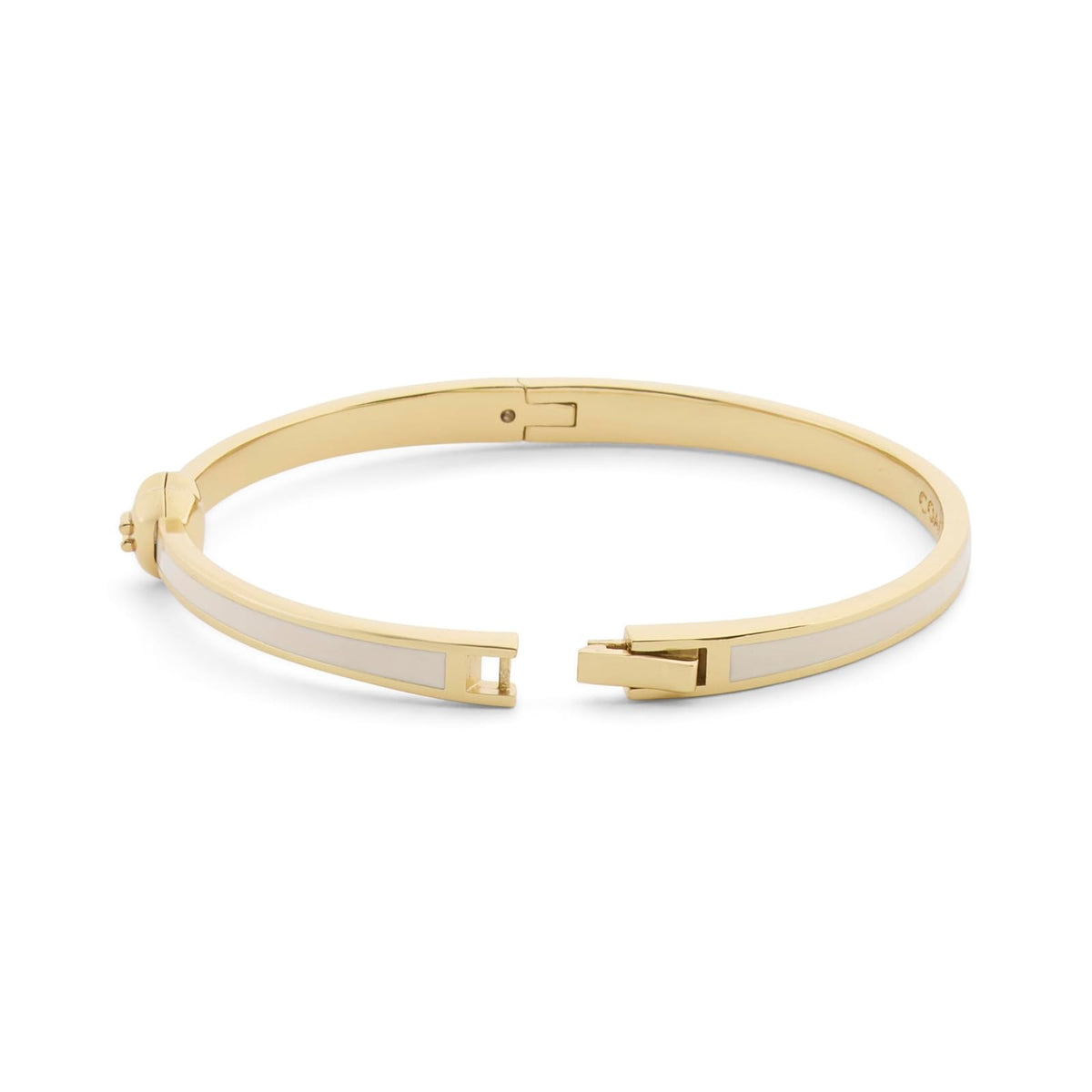 COACH Signature C - Pulsera de corazón esmaltado