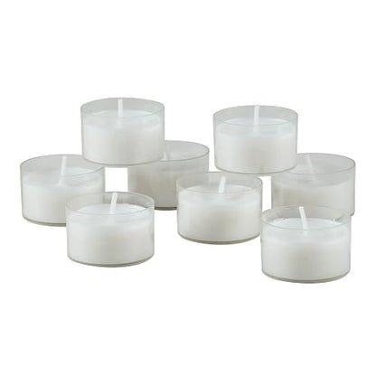 Stonebriar Velas de té sin Perfume de combustión Larga, combustión Prolongada de 6 a 7 Horas, 6-7 Horas, Variedad de colores, 96 Pack (6 Hour), 1