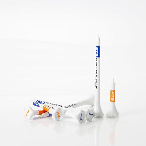 Pride Golf TeePride Professional tee System, Pride Performance Plastic Golf Tees Combo Pack, 3-1/4 Inch