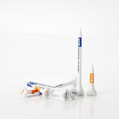 Pride Golf TeePride Professional tee System, Pride Performance Plastic Golf Tees Combo Pack, 3-1/4 Inch