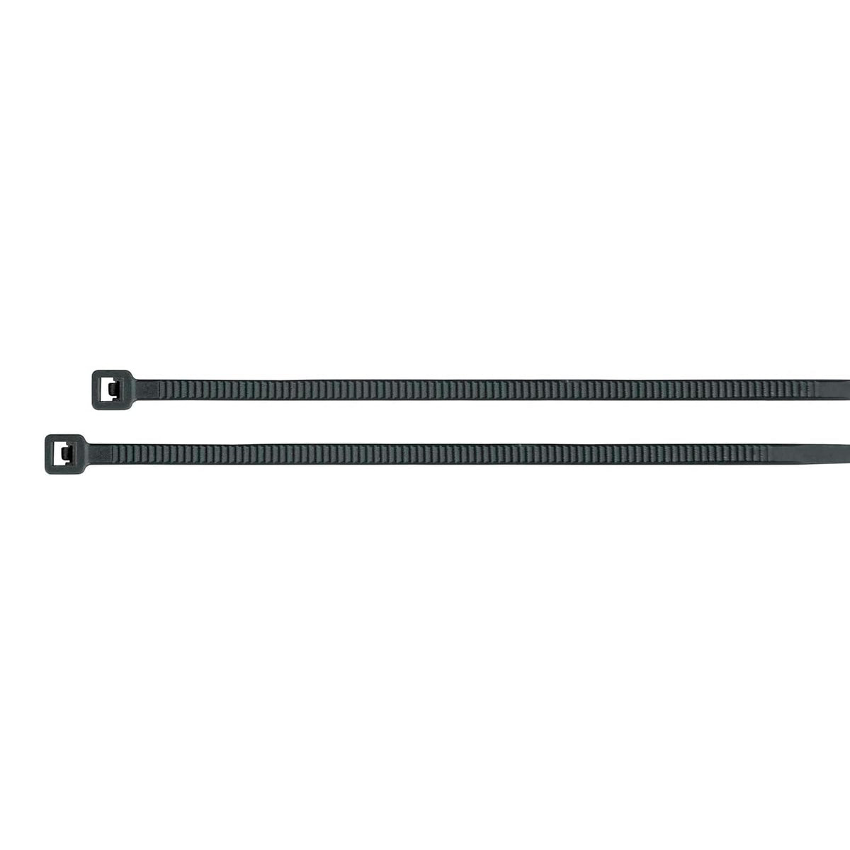 Volteck CIN-1815N, Cincho plástico, 18 lb, 15 cm, negro, bolsa con 100 pzas