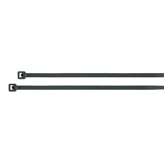Volteck CIN-1815N, Cincho plástico, 18 lb, 15 cm, negro, bolsa con 100 pzas