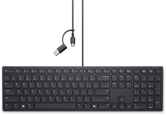 Teclado de colaboración con Cable DELL Pro - KB525C - Español