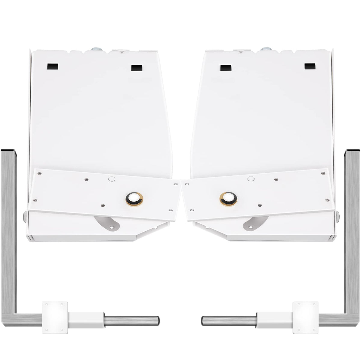 VEVOR Kit de Mecanismo de Montaje en Pared con Resorte, Capacidad de Carga de 450 kg, Kit de Bricolaje, Soporte de Cama para Cama Murphy de 1,2 a 1,8 m de Ancho, Cama King Vertical, Blanco