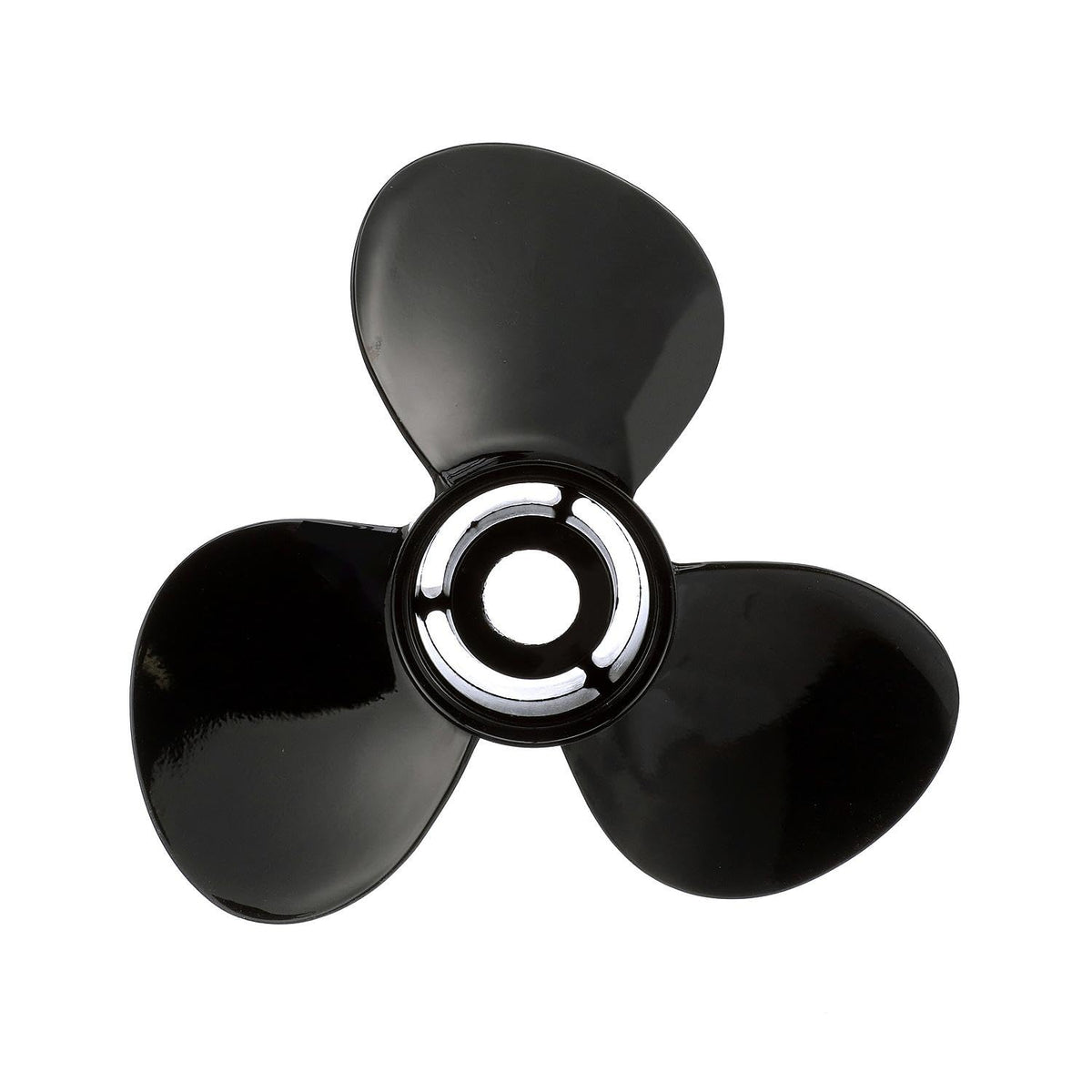 QuickSilver Negro hélice de Diamante - 21x12 3 - 4R - Negro
