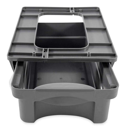 Camco 43450 Pop-A-Drawer, cajón Debajo del gabinete para Caravana, la solución Perfecta para Almacenamiento Adicional en tu casa rodante, Soportes de Montaje y Accesorios incluidos