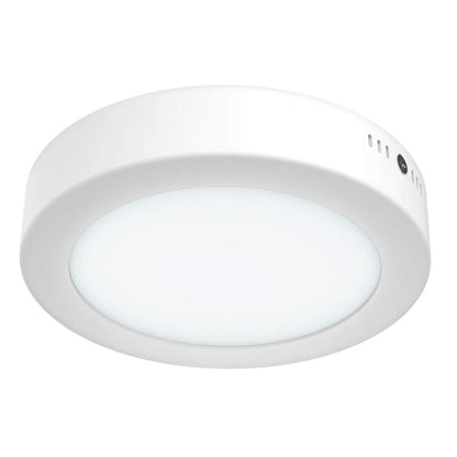 Lámpara LED, Lámpara LED para Sobreponer, Color Blanco, 12 W, Luz De Día 6 500 k, Tecnolite, Downlight LED + Lámpara LED Empotrado, Lámpara LED Empotrable, 7W, Color Negro, Luz Cálida 3 000 k