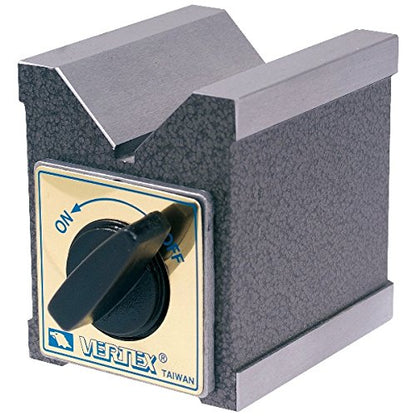Vertex 2,87 X 2,36 X 4,29 PULGADAS Bloque en V magnético con interruptor (3402-0997)