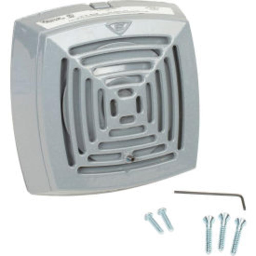 Edwards Signaling Cuerno Vibrador -874-N5 | 120 VAC, 0.13 A, Gris, Interior, Nivel Sonoro 78-103 dB