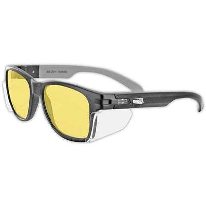 MAGID Gemstone Y50 Performance - Anteojos de seguridad antiempañamiento con protectores laterales