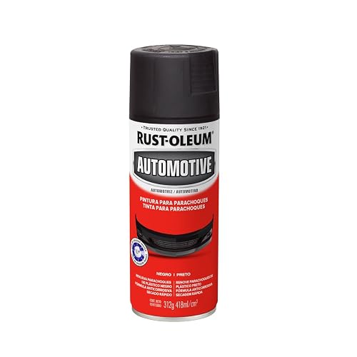 RPM Esmalte en Aerosol para Parachoques Automotriz Negro Mate 313551, 312 g