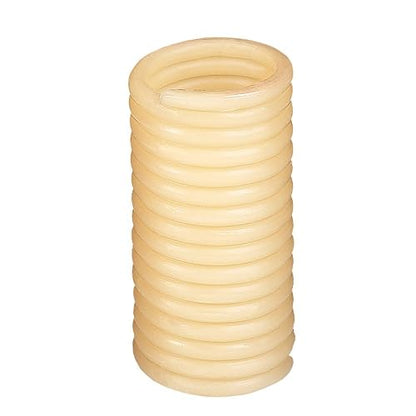 Candle by the Hour - Recambio para velas de 48 horas, cera de abejas natural ecológica con mecha de algodón