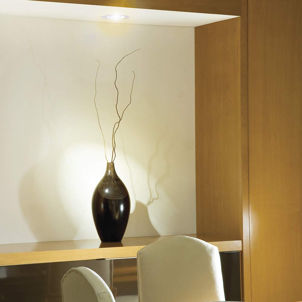 Tecnolite Lámpara LED Empotrada Interior 7YDLED155MV30S, 7 W, 100-240 V, 3000 K, Satinado