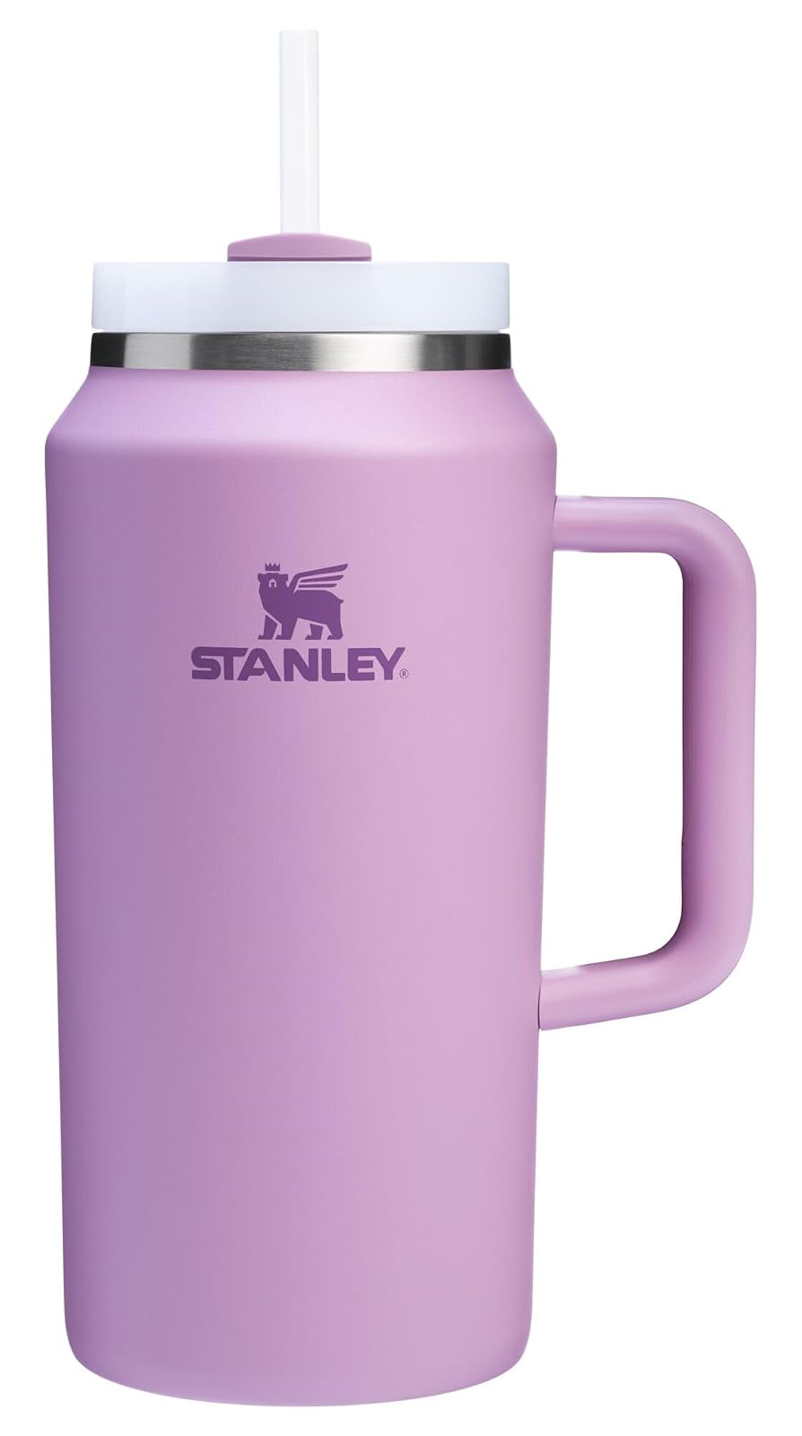 Stanley Quencher H2.0 Vaso con Asa y Popote, Tapa FlowState - 64 oz - Lila
