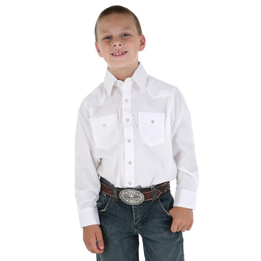 Wrangler Vestido de Manga Larga para niño