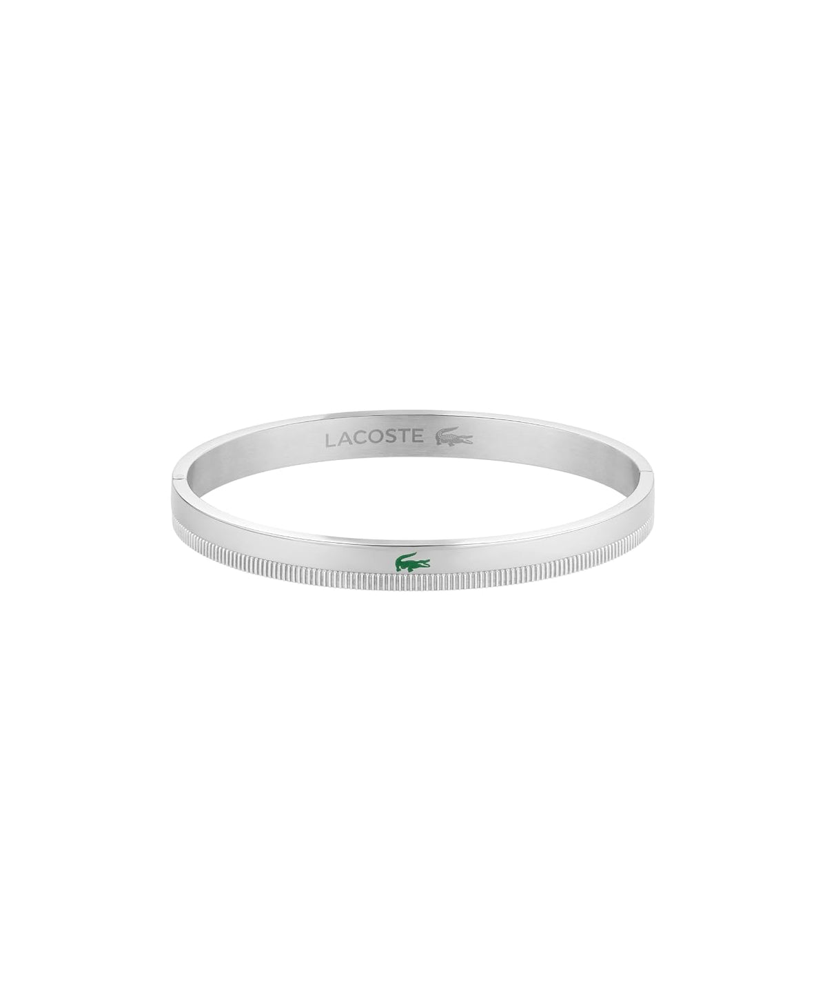 Lacoste Naomia - Pulsera plisada para mujer, diseño inspirado en la falda de tenis con cocodrilo verde, joyería de moda para mujer, regalo para ella