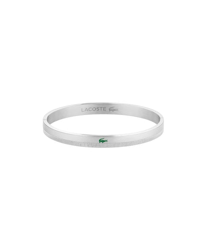 Lacoste Naomia - Pulsera plisada para mujer, diseño inspirado en la falda de tenis con cocodrilo verde, joyería de moda para mujer, regalo para ella