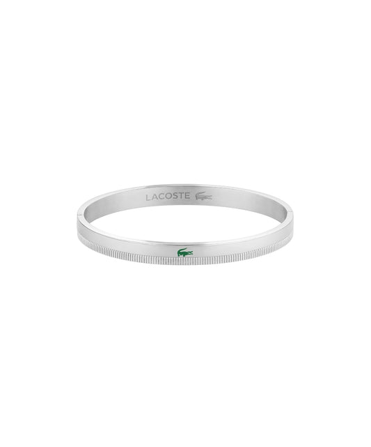 Lacoste Naomia - Pulsera plisada para mujer, diseño inspirado en la falda de tenis con cocodrilo verde, joyería de moda para mujer, regalo para ella
