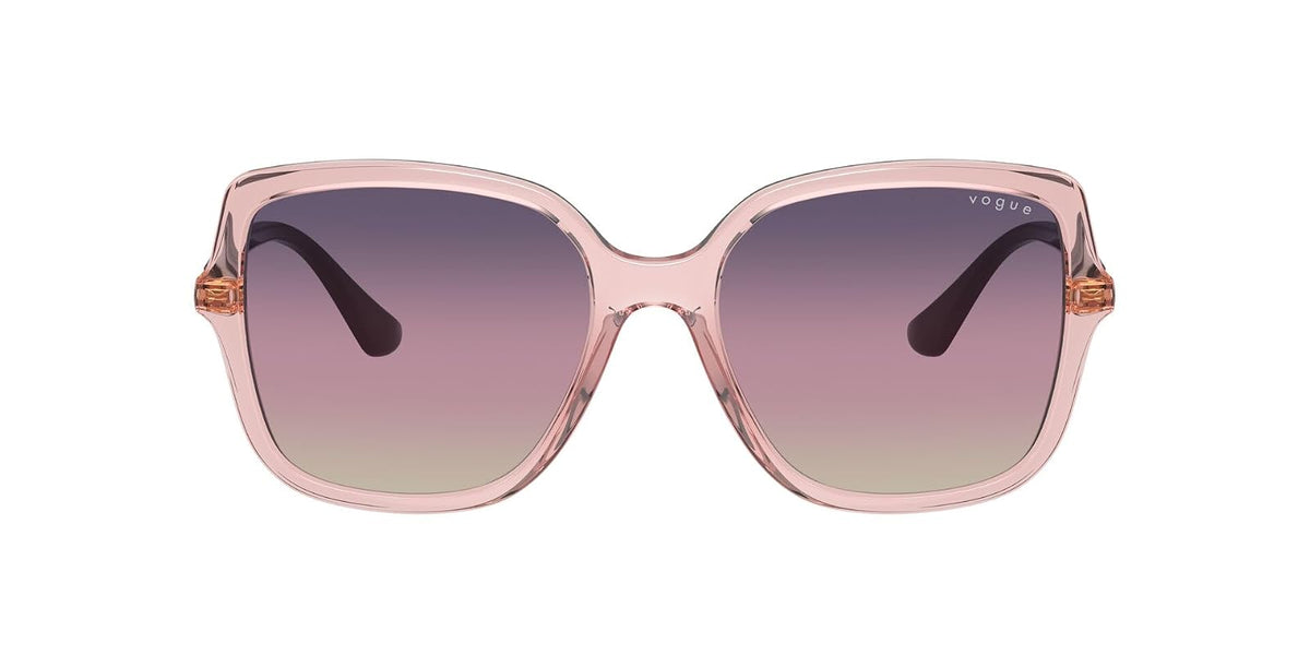 VOGUE LENTES SOLAR 0VO5538SL FEMALE FASHION INJECTED SQUARE TRANSLUCENT PINK 55