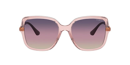 VOGUE LENTES SOLAR 0VO5538SL FEMALE FASHION INJECTED SQUARE TRANSLUCENT PINK 55