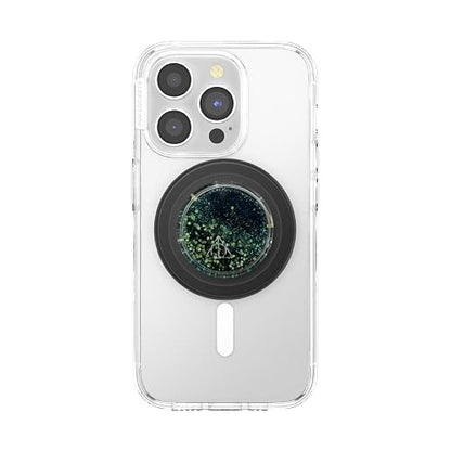 PopSockets - Agarre para teléfono MagSafe, Agarre y Soporte magnético Seguro para teléfono, Soporte Manos Libres, Compatible con Carga inalámbrica, Harry Potter, Tidepool There Only Power
