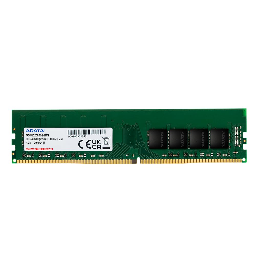 ADATA Memoria Ram Premier 8GB PC4 25600, DDR4, 3200MHz, 1.2V, AD4U32008G22-SGN