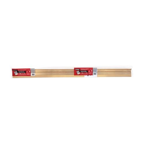 Hermex GUPO-100AD Guardapolvo automático 100 cm dorado, color Dorado, Longitud 100 cm, pack of/paquete de 1