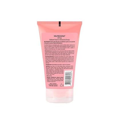 Neutrogena Exfoliante Facial Oil free Toronja Ácido Salicílico 124 ml