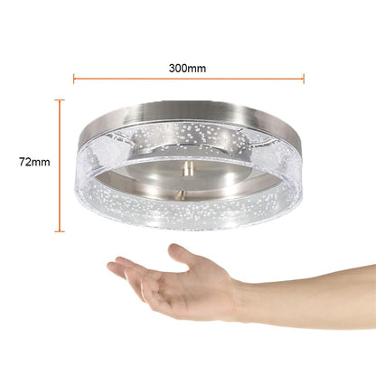 Tecnolite - Lámpara de Techo Plafón LED 20 W, Luz Cálida Brillante, No atenuable