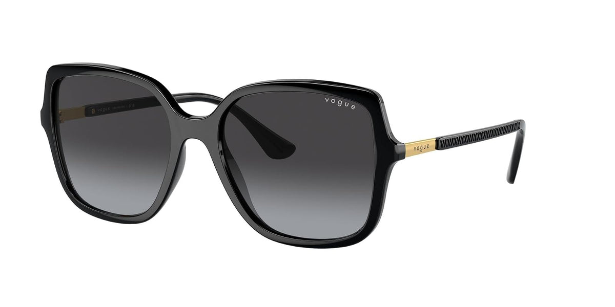 VOGUE LENTES SOLAR 0VO5538SL FEMALE FASHION INJECTED SQUARE BLACK 55
