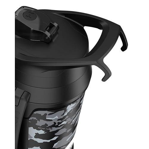 Under Armour Botella de Agua Playmaker Print 64oz para entrenamiento para Adulto Unisex, Negro