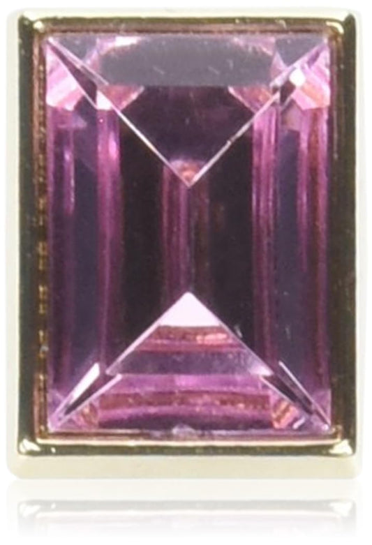 Crocs Pink Rectangle Gem, Jibbitz
